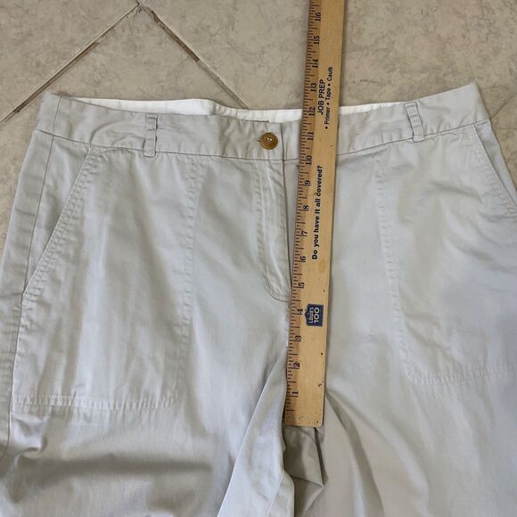 Tommy Bahama Stretch Women’s Size 16 Pants w Pockets Cropped - Picture 10 of 14
